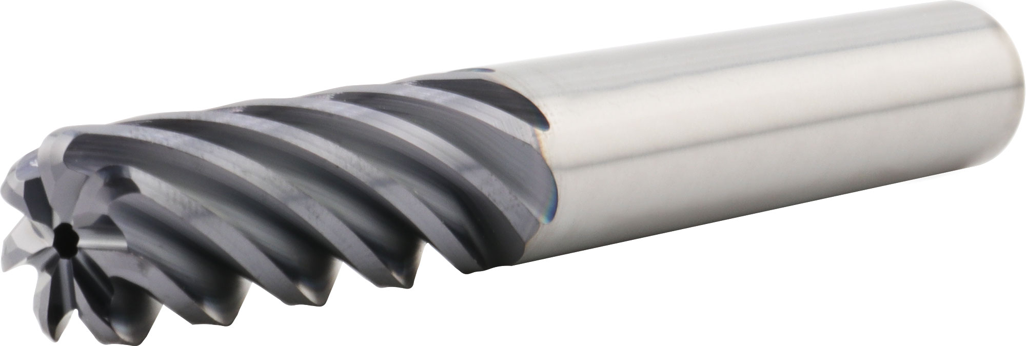 SGS 1/2" Dia, 7 Flute, Corner Radius End Mill - 77372 - Image 2