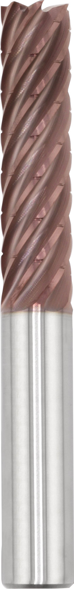 5/8" Dia, 7 Flute, Chip Breaker Square End Mill - 77391