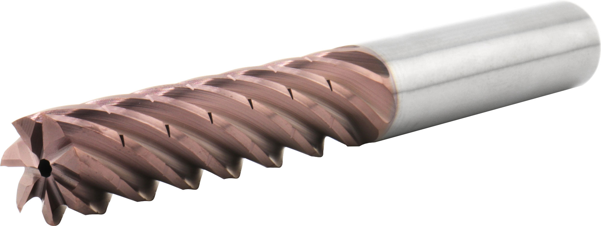 SGS 5/8" Dia, 7 Flute, Chip Breaker Square End Mill - 77391 - Image 2