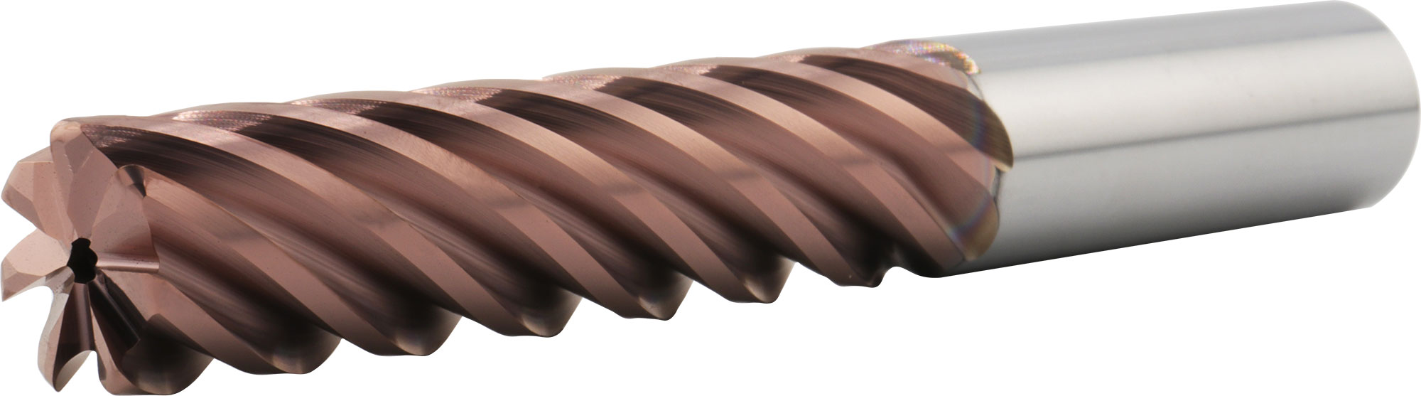 SGS 3/4" Dia, 7 Flute, Corner Radius End Mill - 77417 - Image 2