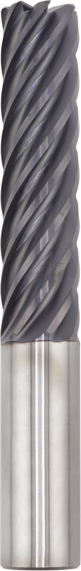 3/4" Dia, 7 Flute, Corner Radius End Mill - 77436