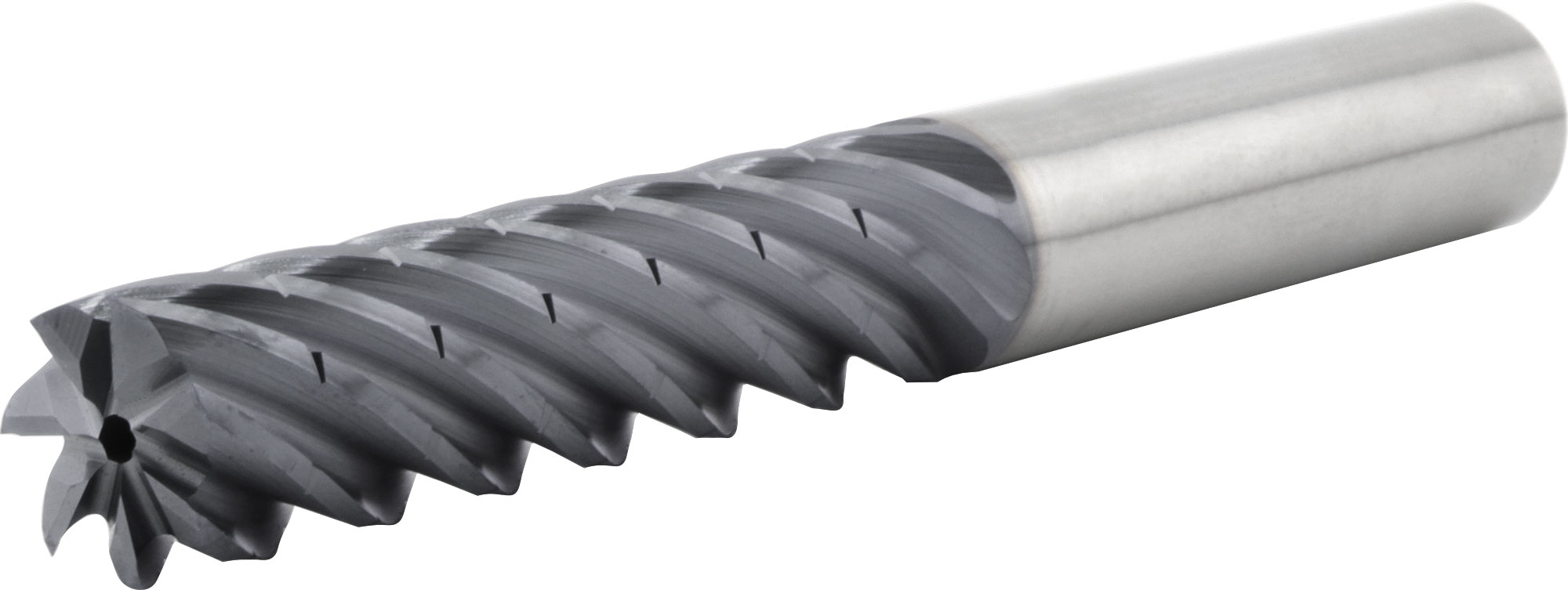 SGS 12.00mm Dia, 7 Flute, Chip Breaker Square End Mill - 74714 - Image 2