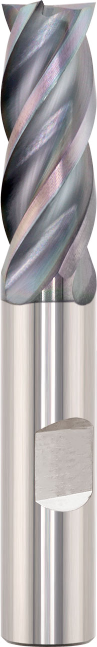 1/2" Dia, 4 Flute, Square End End Mill - 39857