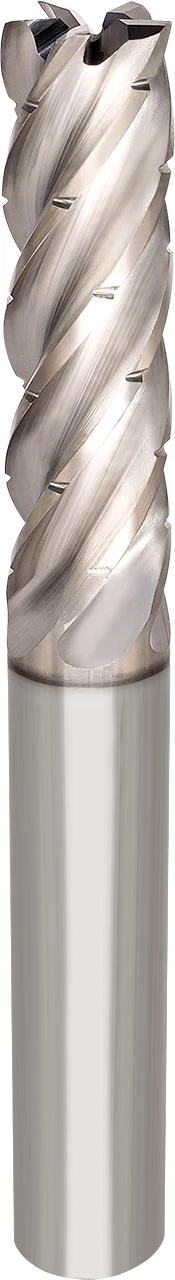 1/2" Dia, 5 Flute, Chip Breaker (CR) End Mill - 34841