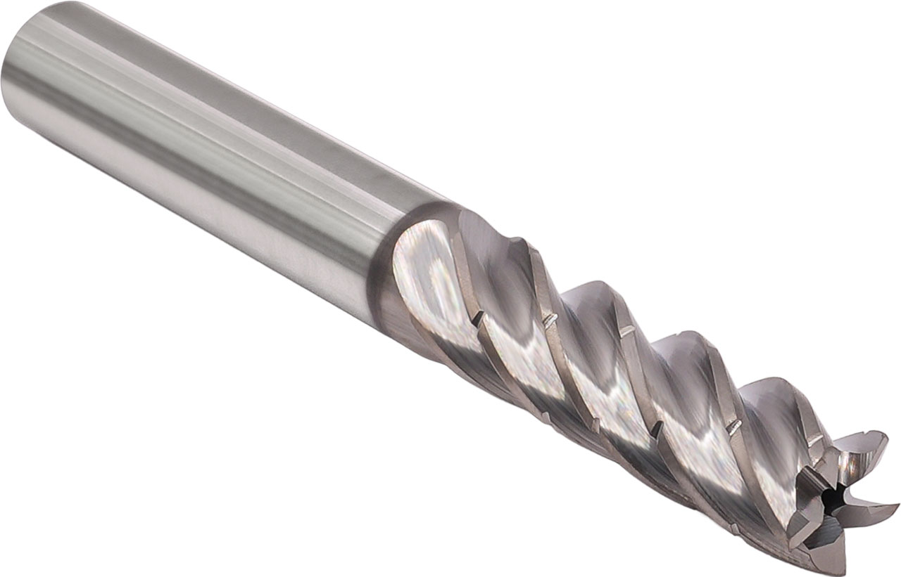 SGS 3/4" Dia, 5 Flute, Chip Breaker (Square) End Mill - 34848 - Image 2