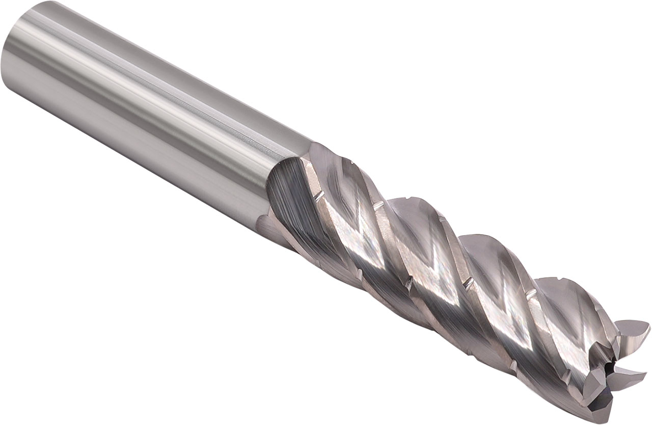 SGS 5/8" Dia, 5 Flute, Chip Breaker (CR) End Mill - 34847 - Image 2