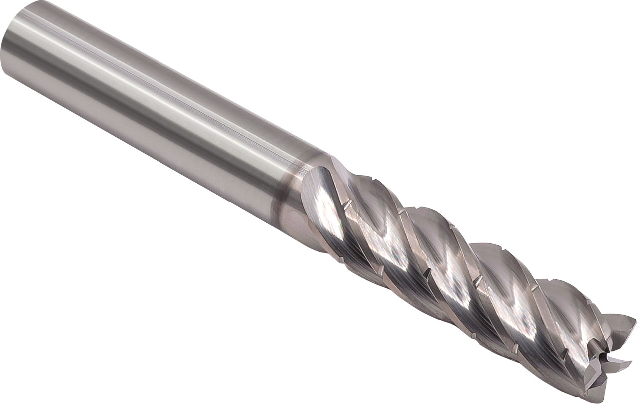 SGS 3/8" Dia, 5 Flute, Chip Breaker (CR) End Mill - 34838 - Image 2