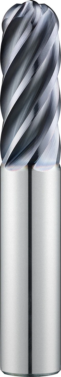SGS 1" Dia, 6 Flute, Ball Nose End Mill - 35230 - Image 1
