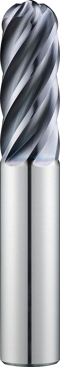 SGS 1" Dia, 6 Flute, Ball Nose End Mill - 35230 - Image 1