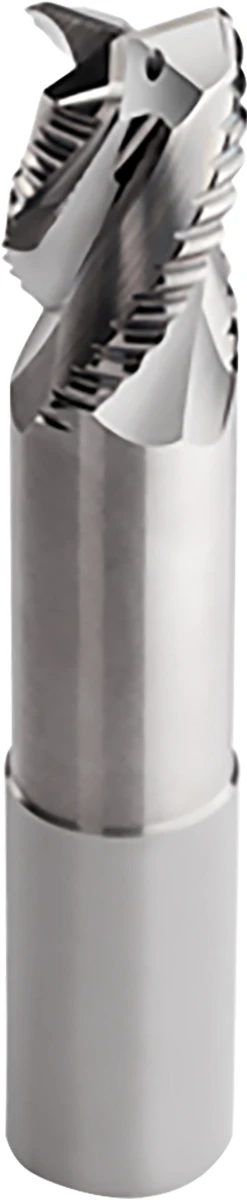 SGS 1" Dia, 3 Flute, Chip Breaker Corner Radius End Mill - 34015 - Image 1