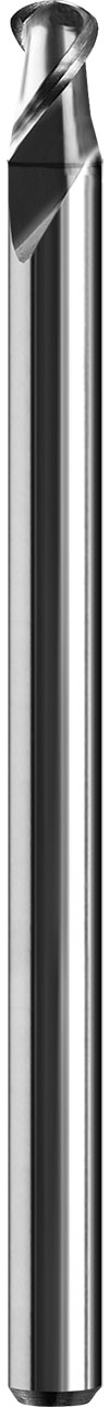 0.40mm Dia, 2 Flute, Ball Nose End Mill - 05023
