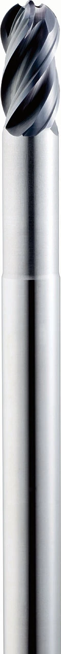 SGS 1/4" Dia, 4 Flute, Ball Nose End Mill - 36480 - Image 1
