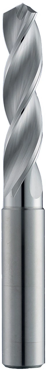 19/64" Dia, 124 Degree Point, Solid Carbide Drill - 55014
