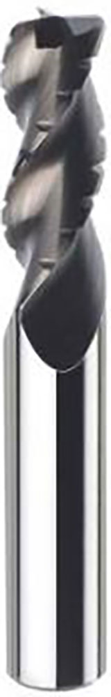 3/4" Dia, 3 Flute, Chip Breaker Corner Radius End Mill - 33418