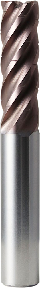 1" Dia, 5 Flute, Chip Breaker Corner Radius End Mill - 37712