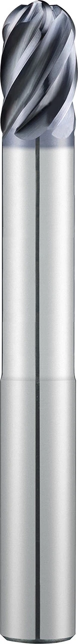 SGS 3/8" Dia, 6 Flute, Ball Nose End Mill - 35223 - Image 1