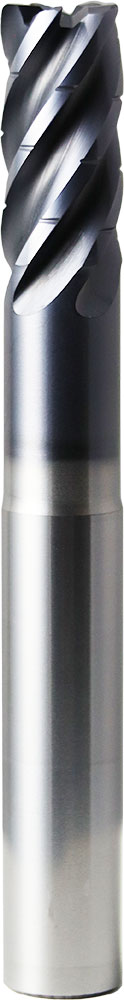 3/4" Dia, 5 Flute, Chip Breaker Corner Radius End Mill - 37943