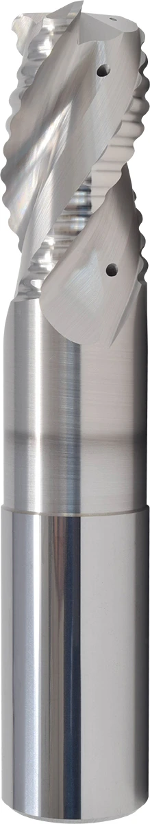 SGS 3/4" Dia, 3 Flute, Chip Breaker Corner Radius End Mill - 34123 - Image 1