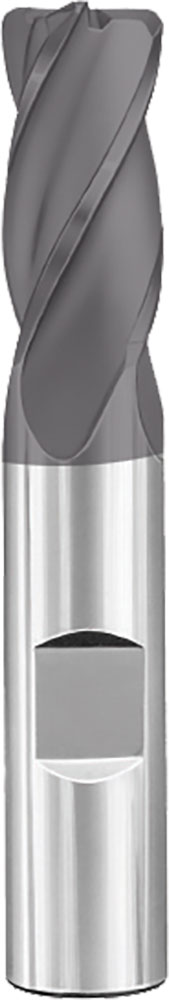 SGS 4.00mm Dia, 4 Flute, Corner Radius End Mill - 40003 - Image 1