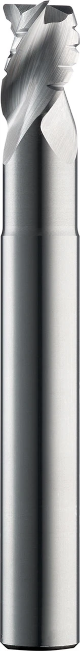 3/8" Dia, 3 Flute, Chip Breaker Corner Radius End Mill - 33547