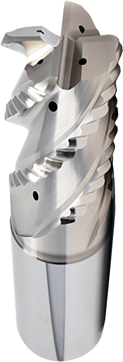 SGS 20.00mm Dia, 4 Flute, Chip Breaker Corner Radius End Mill - 45007 - Image 1