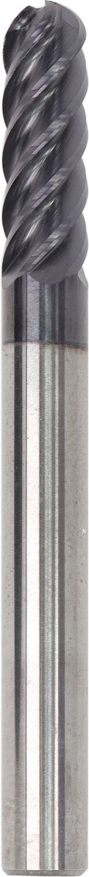 SGS 6.00mm Dia, 5 Flute, Ball Nose End Mill - 42750 - Image 1