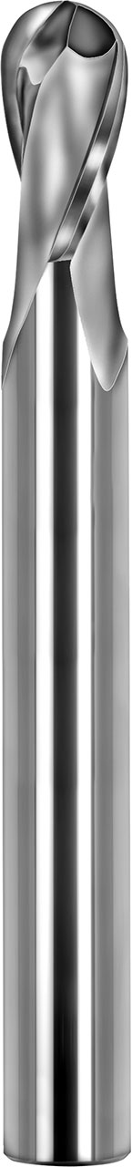 SGS 6.00mm Dia, 2 Flute, Ball Nose End Mill - 43902 - Image 1
