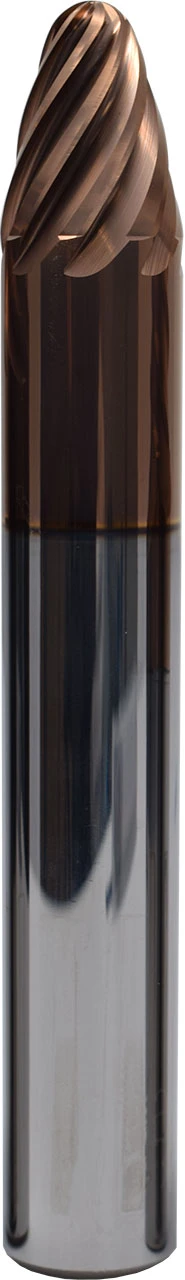 SGS 6.00mm x 16.00mm Dia, 8 Flute, Tapered (Circle Segment) End Mill - 45717 - Image 1