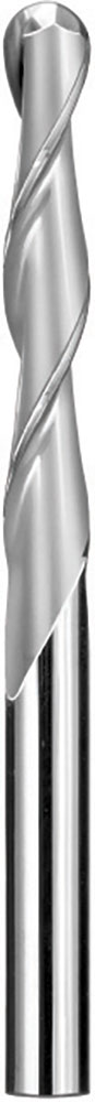 12.00mm Dia, 2 Flute, Ball Nose End Mill - 43346