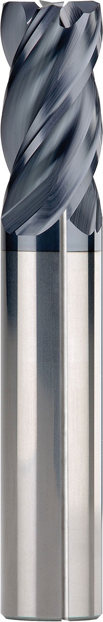 1/2" Dia, 4 Flute, Corner Radius End Mill - 36804