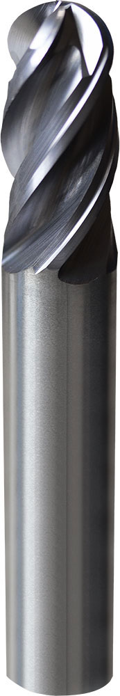 SGS 5/16" Dia, 4 Flute, Ball Nose End Mill - 36345 - Image 1