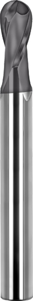 SGS 12.00mm Dia, 2 Flute, Ball Nose End Mill - 49647 - Image 1
