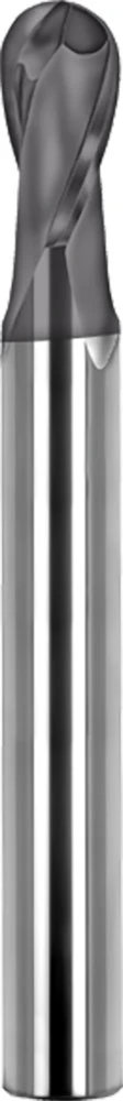 6.00mm Dia, 2 Flute, Ball Nose End Mill - 49644