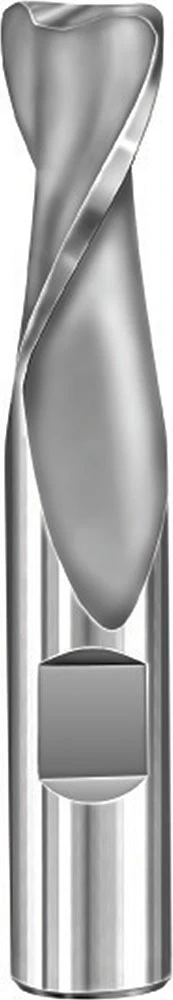 3/8" Dia, 2 Flute, Corner Radius End Mill - 38245
