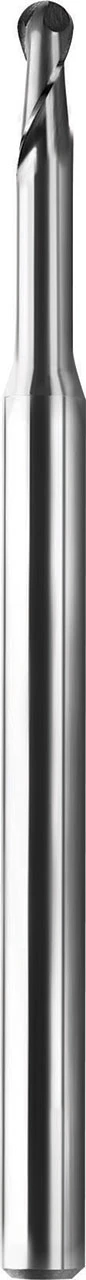 0.0200" Dia, 2 Flute, Ball Nose End Mill - 03699