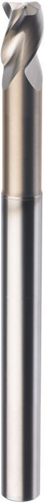 1/4" Dia, 3 Flute, Corner Radius End Mill - 35790