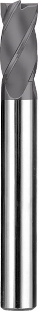 1/4" Dia, 4 Flute, Square End End Mill - 30006