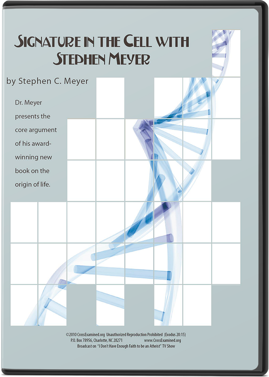 Signature In The Cell The Core Argument By Stephen C Meyer Dvd
