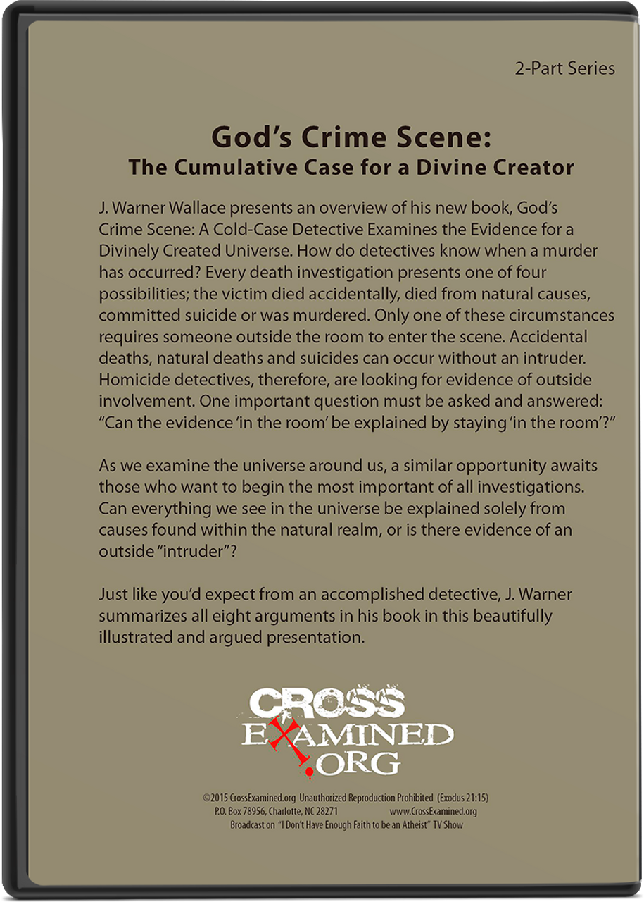 God S Crime Scene The Case For God S Existence From The Appearance Of Design In Biology