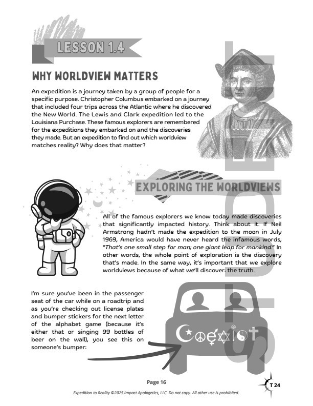 Teacher GUIDE - Let's Get Real! Examining the Evidence for God (6