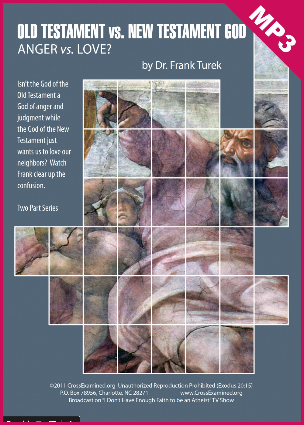 Key Words Old Testament vs. New Testament God Anger vs. Love? Frank