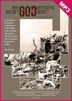 Why Doesn't God Intervene More? (MP3 Set)
