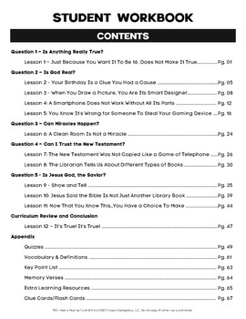 Table of Contents