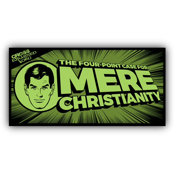 Mere Christianity Glow-in the Dark Sticker