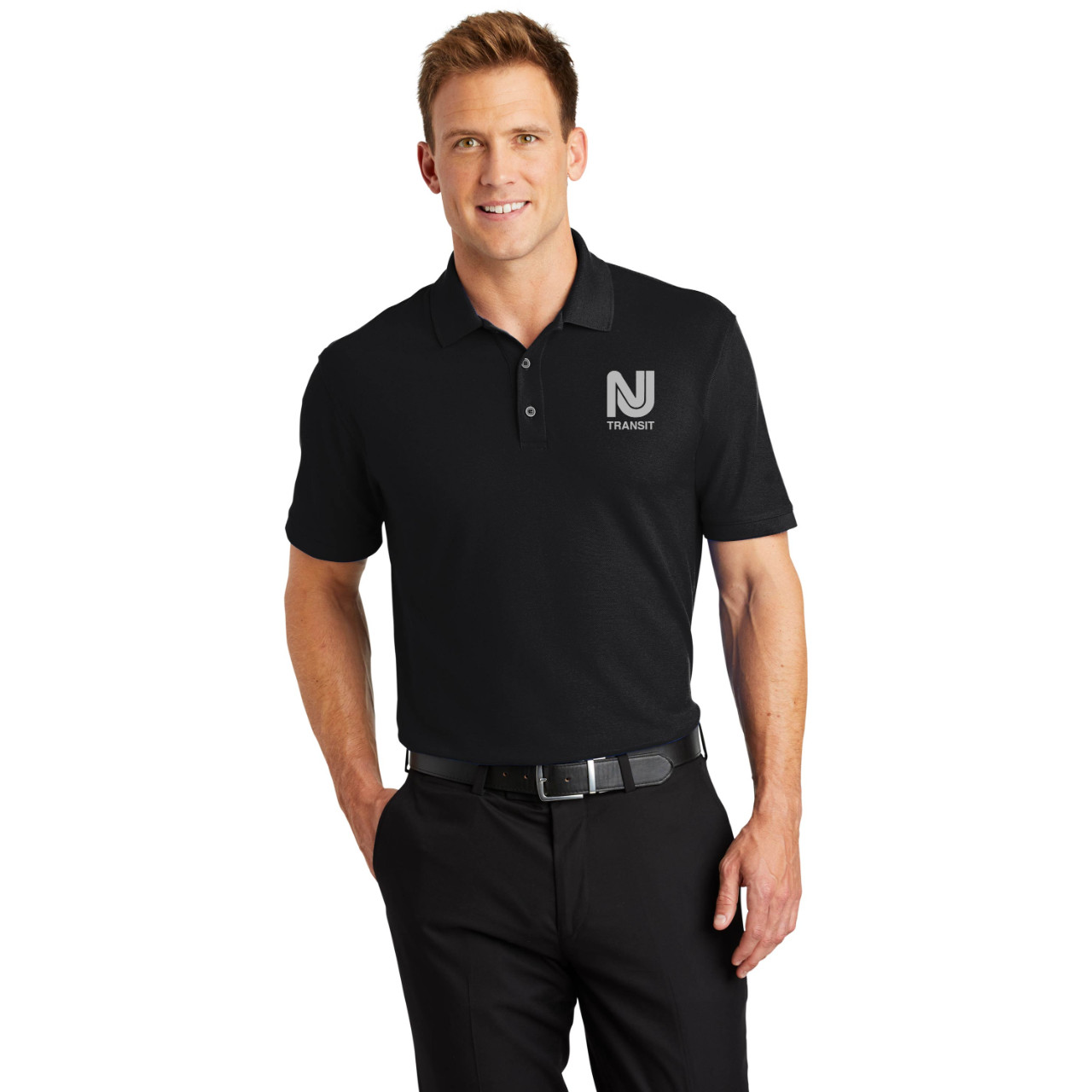 NJ TRANSIT Men's Core Classic Polo