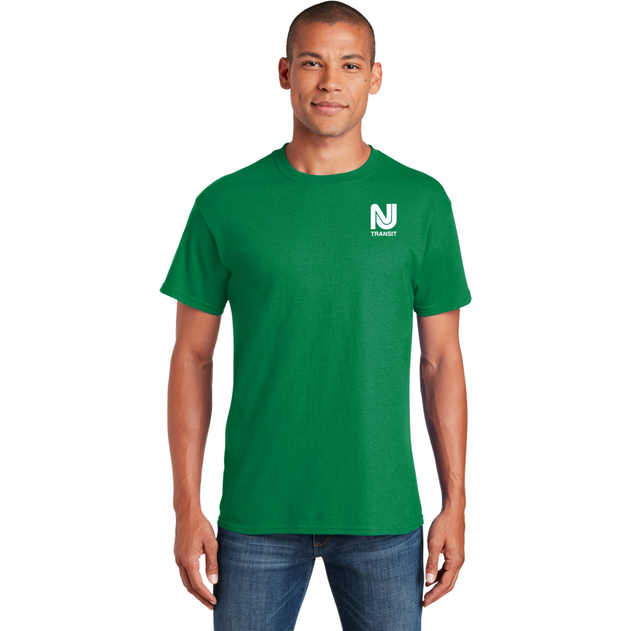 Gildan Softstyle Kelly Green T-shirt