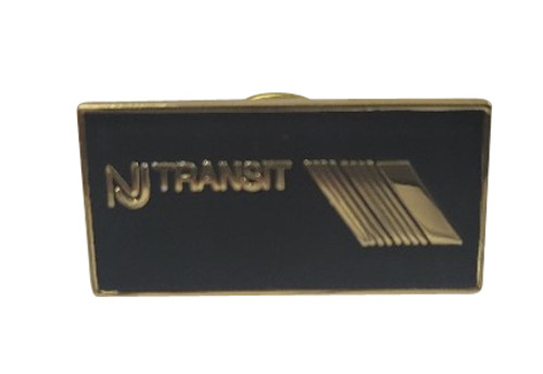 NJ TRANSIT Pin (Bell Backing)