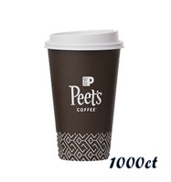 PEETS LOGO CUPS 12oz (CASE)