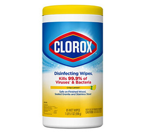 CLOROX DISINFECTANT WIPES (85CT)