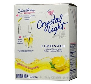 CRYSTAL LIGHT ON THE GO LEMONADE